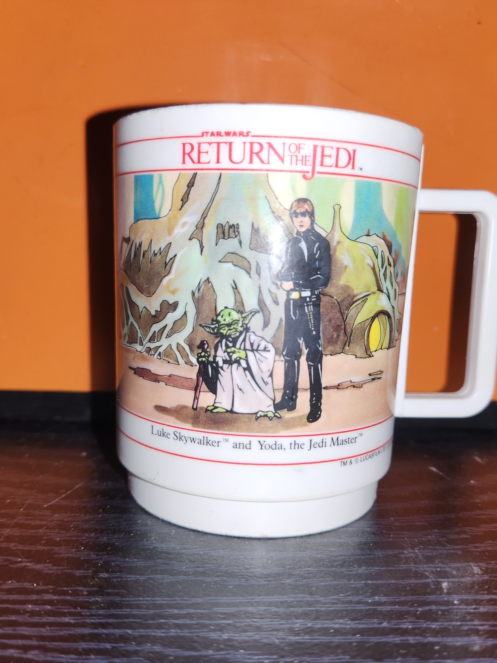 Star Wars Return of the Jedi White Mug with Multicolor Artwork